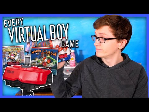 Every Virtual Boy Game - Scott The Woz Segment