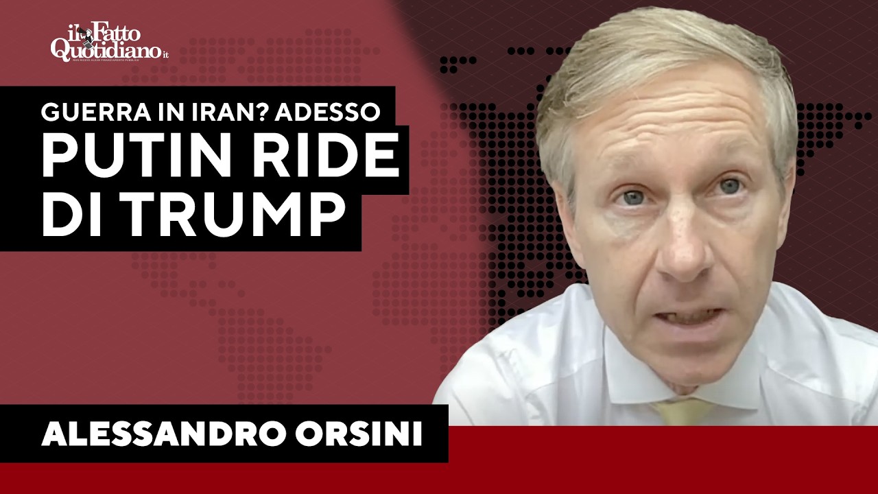 Orsini: "La strategia lenta di Putin ha pagato. Ora Trump dovrà implorarlo per fermare la guerra"