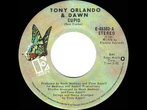 1976 HITS ARCHIVE: Cupid - Tony Orlando & Dawn (stereo 45 single version)