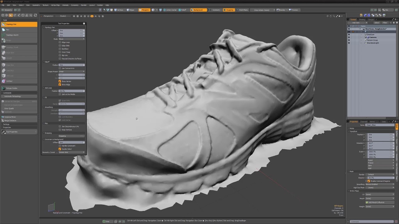 Modo Essentials - Topology Pen