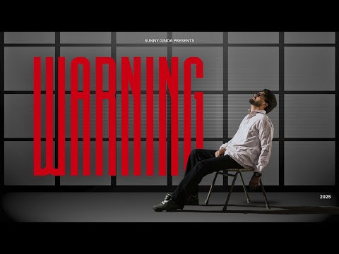Warning (Official Video) | Sunny Ginda | RBT Music | Punjabi Song 2025