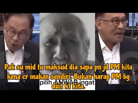 ARWAH PAKSU MID SUDAH PESAN JANGAN PILIH ANWAR!!! rakyat semakin susah...