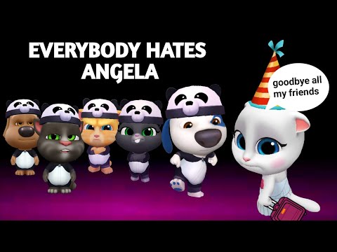 My Talking Tom Friends - AMONG US - EVERYBODY HATES ANGELA - Talking Tom Shorts