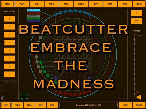 BeatCutter - Possibly The Most Experimental App Ever - Live iPad Demo