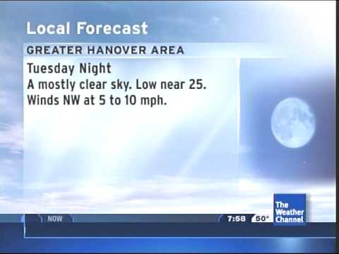 Local Forecast - November 11, 2013 - 758pm