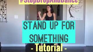 Stand Up For Something (TUTORIAL) || Andra Day feat. Common || #StopDropAndDance