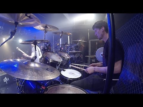 Dan Carle - After The Burial | Pennyweight live @ Rockfabrik Nürnberg 25/05/14 | Drumcam