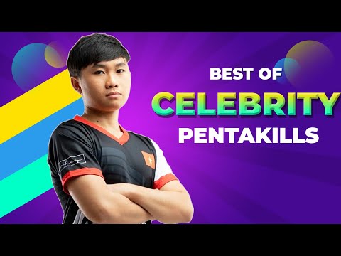 Best of Celebrity Montage - Pentakills edition | League of Legends