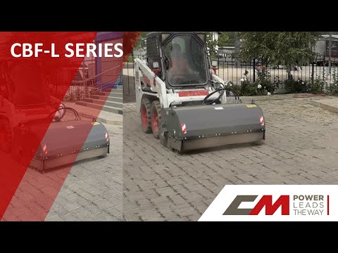 Godet balayeur ramasseur pour chargeur compact télescopiques tracteur_5