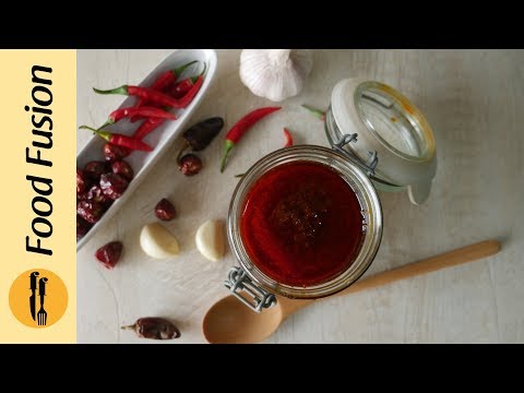 Chinese  Red Chili Paste Recipe By Food Fusion