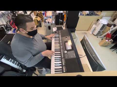 Yamaha PSR S975 Live music Lagrimas Negra, Mo better blues