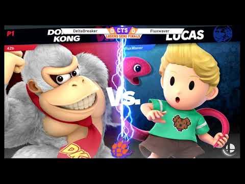 Clocktower Smash 51 - LS - DeltaBreaker (Ganondorf, Donkey Kong) vs. fluxWaver (Lucas) - SSBU