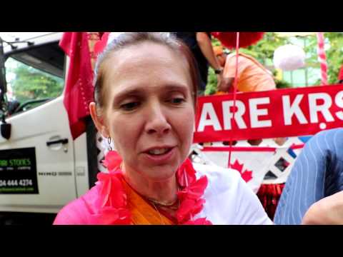 Hare Krishna Canada Day Parade - Downtown Vancouver July 1st, 2016