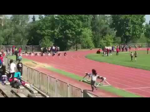 Athletics School Games 2016 - Viktoria Petrova 100 meters sprint