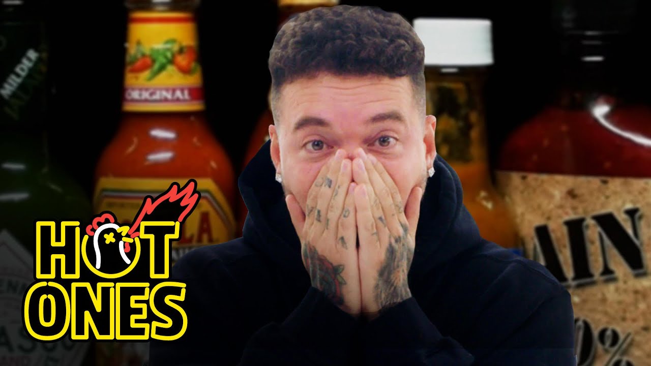 J Balvin on Hot Ones