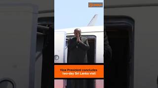 Vice President concludes  two-day Sri Lanka visit