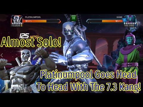 5 Star Platinumpool Kinda Solos The 7.3 Kang! 2% Left! | Marvel Contest Of Champions