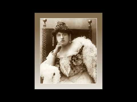 Soprano EUGENIA BURZIO   Adriana Lecouvreur   Poveri Fiori 1913 Speed Corrected