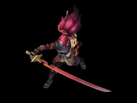 Inkshadow Yasuo (Obsidian) Chroma - League of Legends