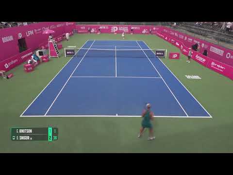 Gabriela Andrea Knutson vs Daria Snigur | Full Protein Caldas da Rainha Ladies Open 2025