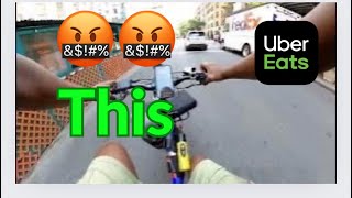 Had To Quit The Day | Uber Eats Bike Delivery In New York City