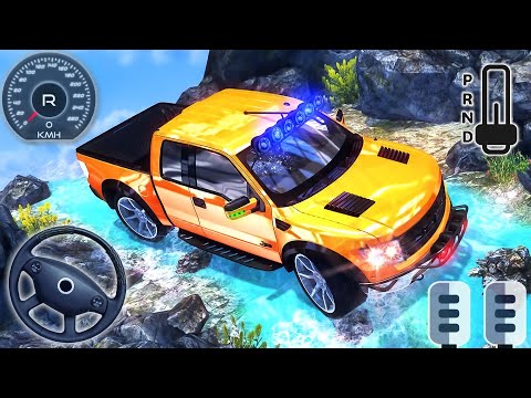 SUV Jeep Offroad Driving Simulator - 4x4 Hill Climb Car Mountain Drive - Android GamePlay
