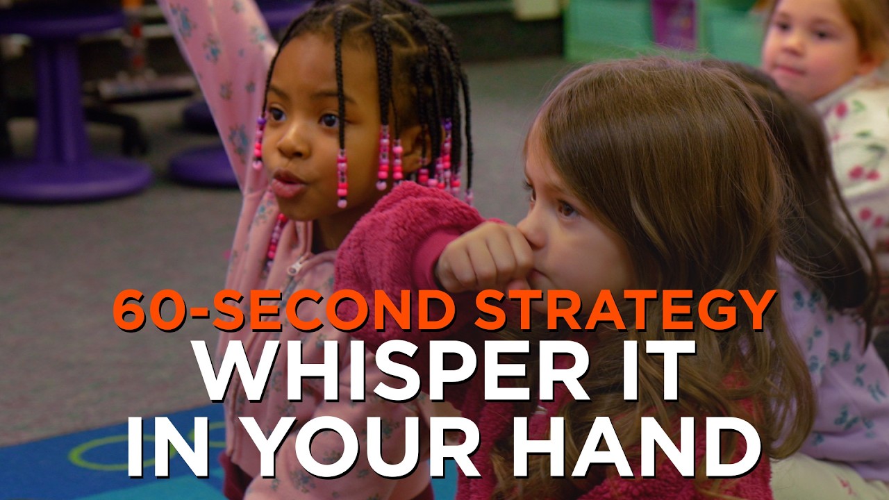 60-Second Strategy: Whisper It In Your Hand