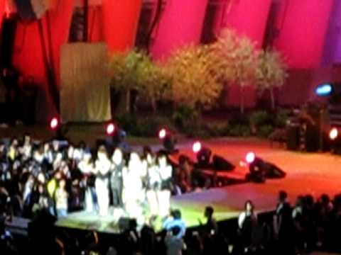 KMF 2010: Joo Hyun Mi, Sunye, Yeeun, Gyuri & Seungyeon- Secret Crush