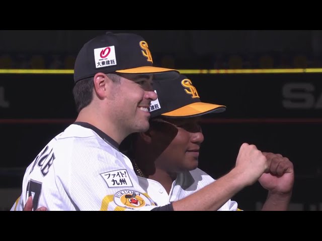 ホークス・ムーア投手・デスパイネ選手ヒーローインタビュー 9/11 H-L