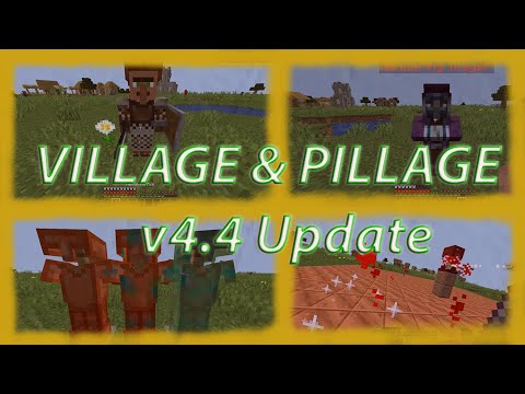 Better Village & Pillage v4.4 Update - Minecraft 1.17 Datapack