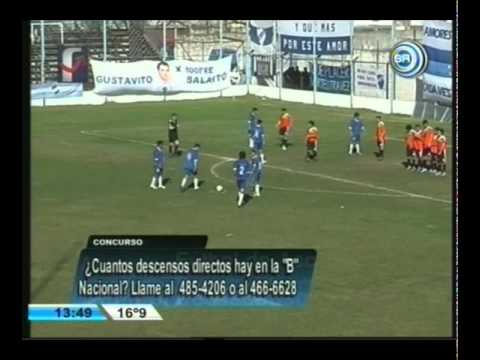 Resumen del Partido - Argentino 2 - Lugano 0, Fecha 6 Primera D 2010/11