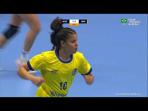 MUNDIAL SUB-20 DE HANDEBOL FEMININO 2022 - Brasil 24 x 32 Noruega - Melhores Momentos