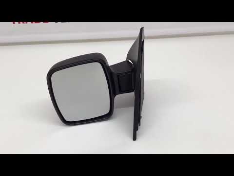 Fits Mercedes Benz Vito (638) 1996-2003 Door Wing Mirror Manual Black Passenger Side video