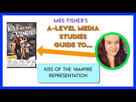 A-Level Media - Kiss Of The Vampire - Representation