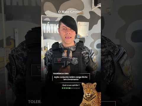 Ação conjunta retém carga ilícita em Livramento