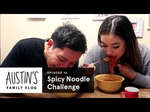 勁辣麵挑戰🌶️ | 奧斯汀 Vlog | HiHo Kids (Spicy Noodle Challenge | Austin Vlog | HiHo Kids)
