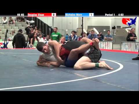 Douglas Elson vs. Nicholas Marr at 2013 Grappling World Team Trials - No-Gi