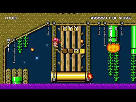 Iggys Lunar Castle by XxJD2xX 🍄 Super Mario Maker 2 ✹Switch✹ #ava