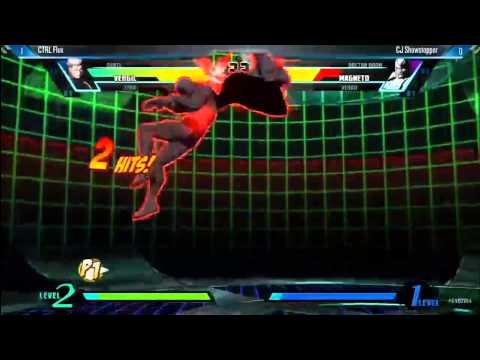 UMVC3 EVO 2014 Flux vs  CJ Showstopper HD