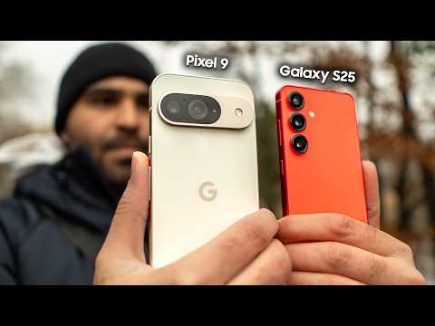Pixel 9 vs. Galaxy S25: A REAL Day in the Life | Camera & Battery Test!