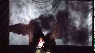 Factory pollution in Nickel ( experimental stage visual and audio set) 08.2013