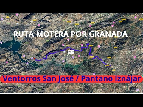 (Presa de Iznájar) Ruta Motera Tramo / Tramo Ventorros de San Jose - Pantano  Iznájar
