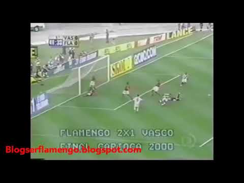 Vasco 1x2 Flamengo - Carioca 2000 final 2º jogo - Melhores momentos e gols - 17/03/2000