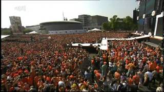 Concert Radio 538 Koninginnedag 2011 - Afscheid - Glennis Grace en Xander de Buisonjé