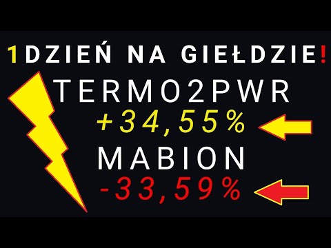 Polscy inwestorzy pokonali Amerykańską Giełdę? Mabion pod presją zatonie? TERMO2PWR odpali rakietę?