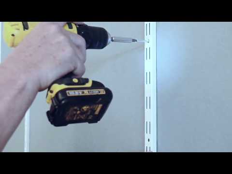 Regały ścienne Element System Montaz Szyna Nosna Dwurzedowa