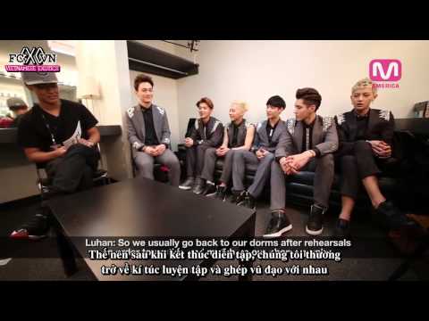 [Vietsub] EXO-M @ KMF 2014- DFLA interview [Ếch ộp subteam]