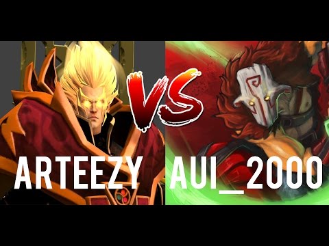 Ateezy [8744MMR] VS Aui 2000 [8066] - Dota 2 Battle