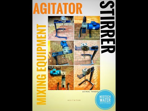 Mixer Agitator for Water Treatment Plant