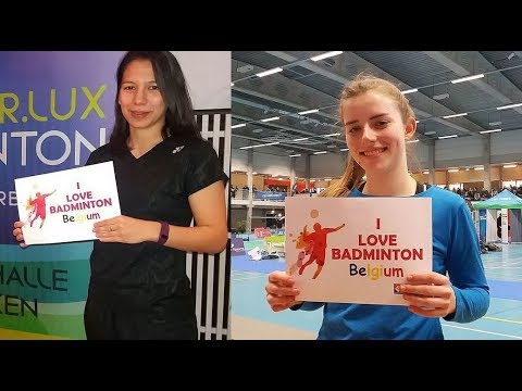 Women's singles final Belgian ch'ps 2019